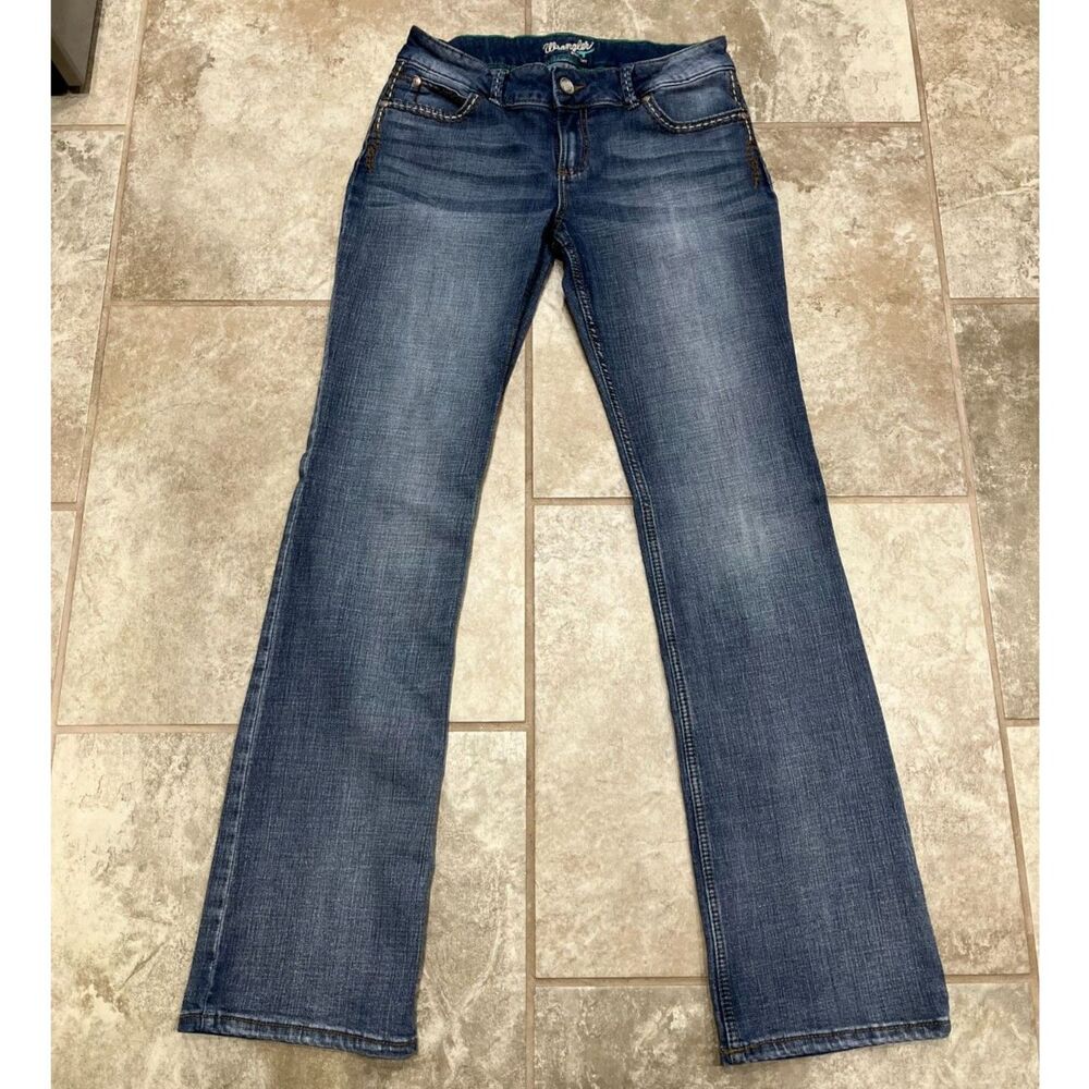 Wrangler Retro Sadie Jeans – Size 9/10 x 36 - Picture 2 of 11